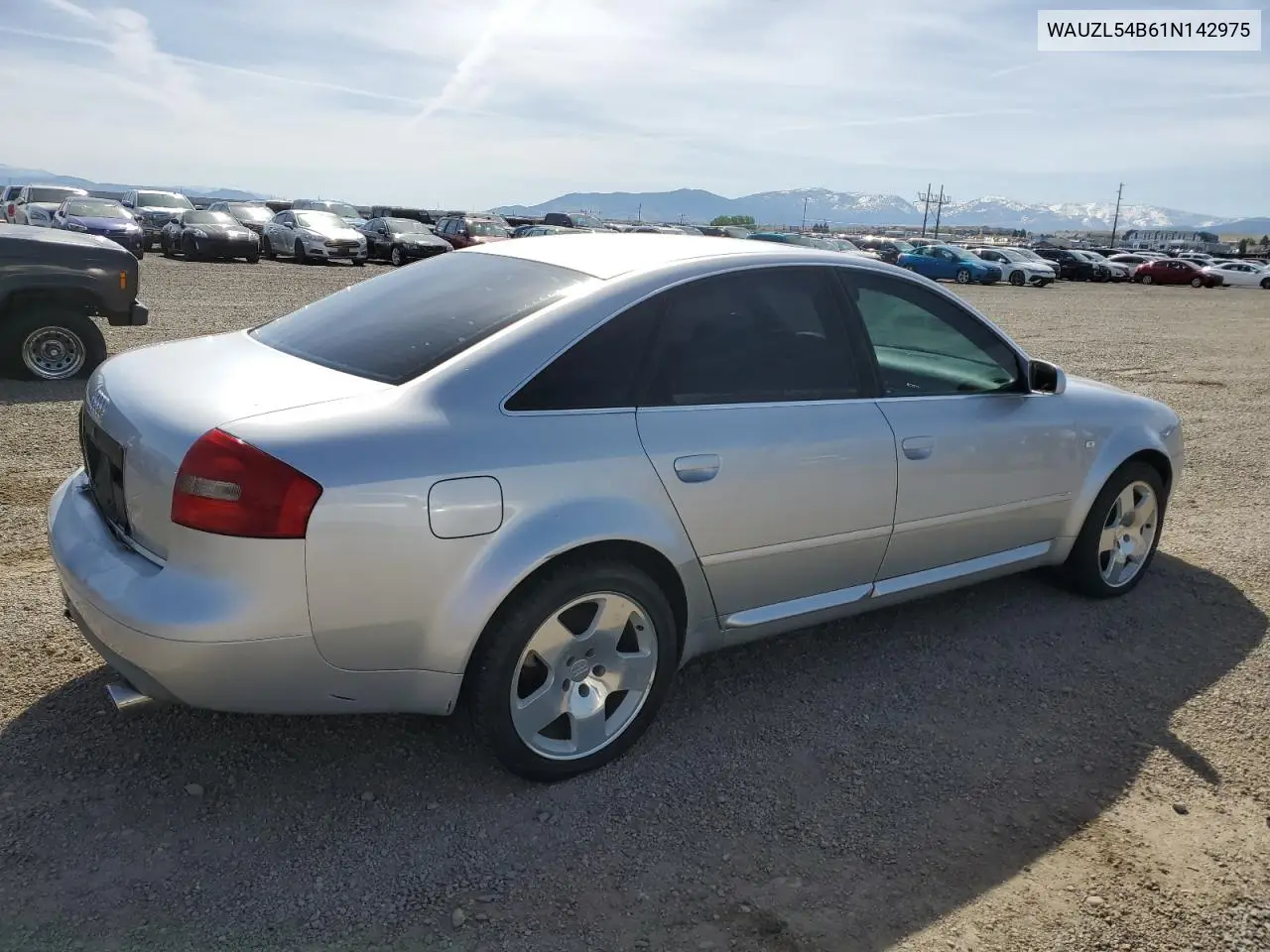 2001 Audi A6 4.2 Quattro VIN: WAUZL54B61N142975 Lot: 53408485