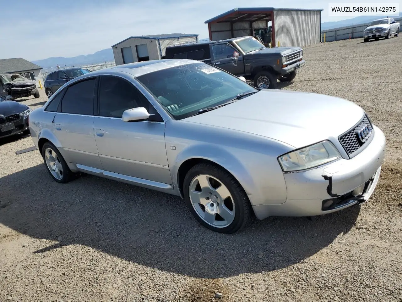 2001 Audi A6 4.2 Quattro VIN: WAUZL54B61N142975 Lot: 53408485
