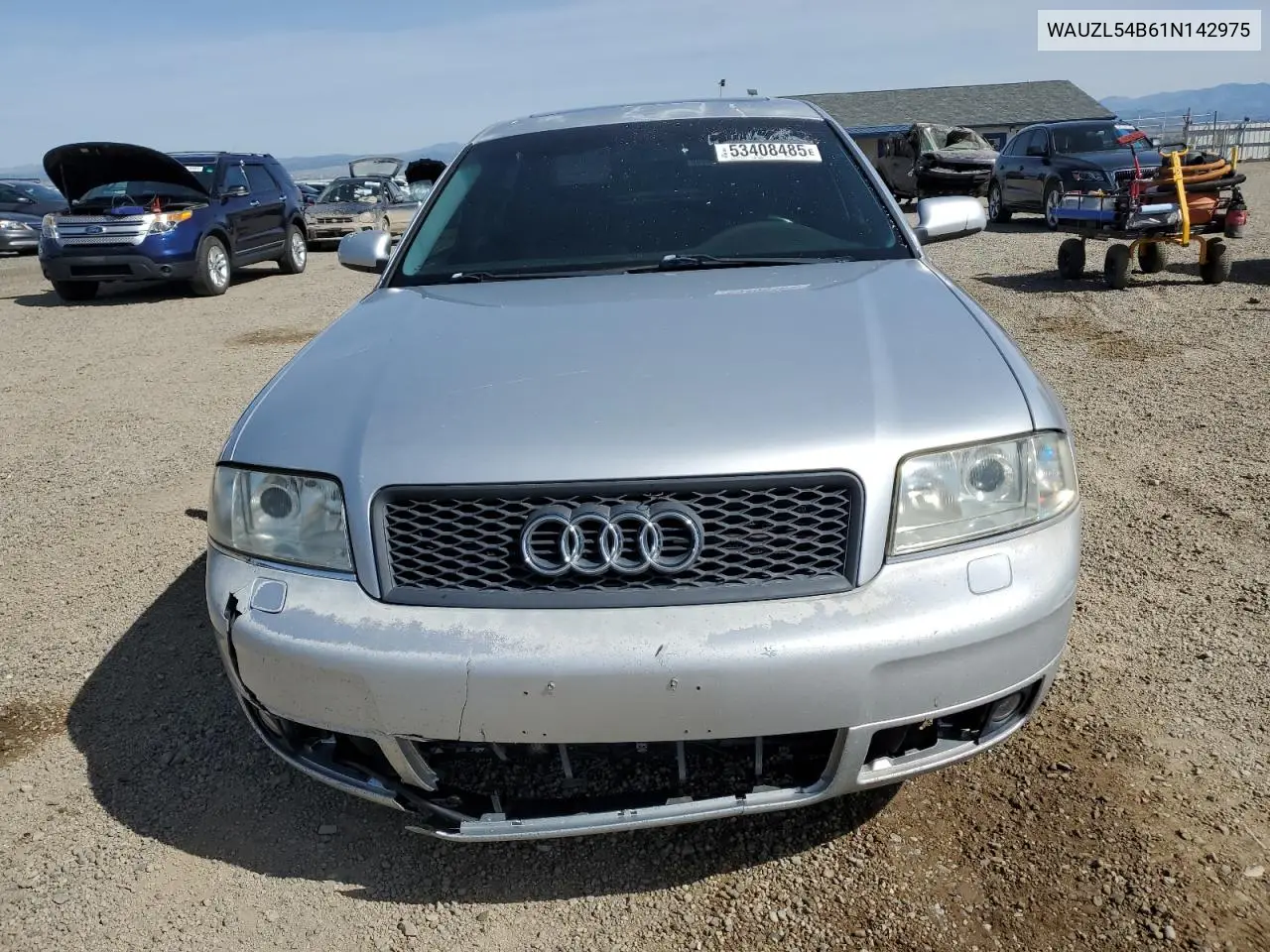 2001 Audi A6 4.2 Quattro VIN: WAUZL54B61N142975 Lot: 53408485