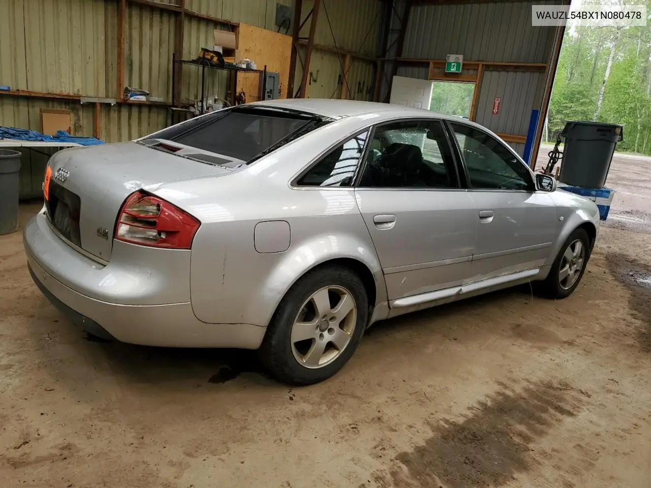 2001 Audi A6 4.2 Quattro VIN: WAUZL54BX1N080478 Lot: 59733515