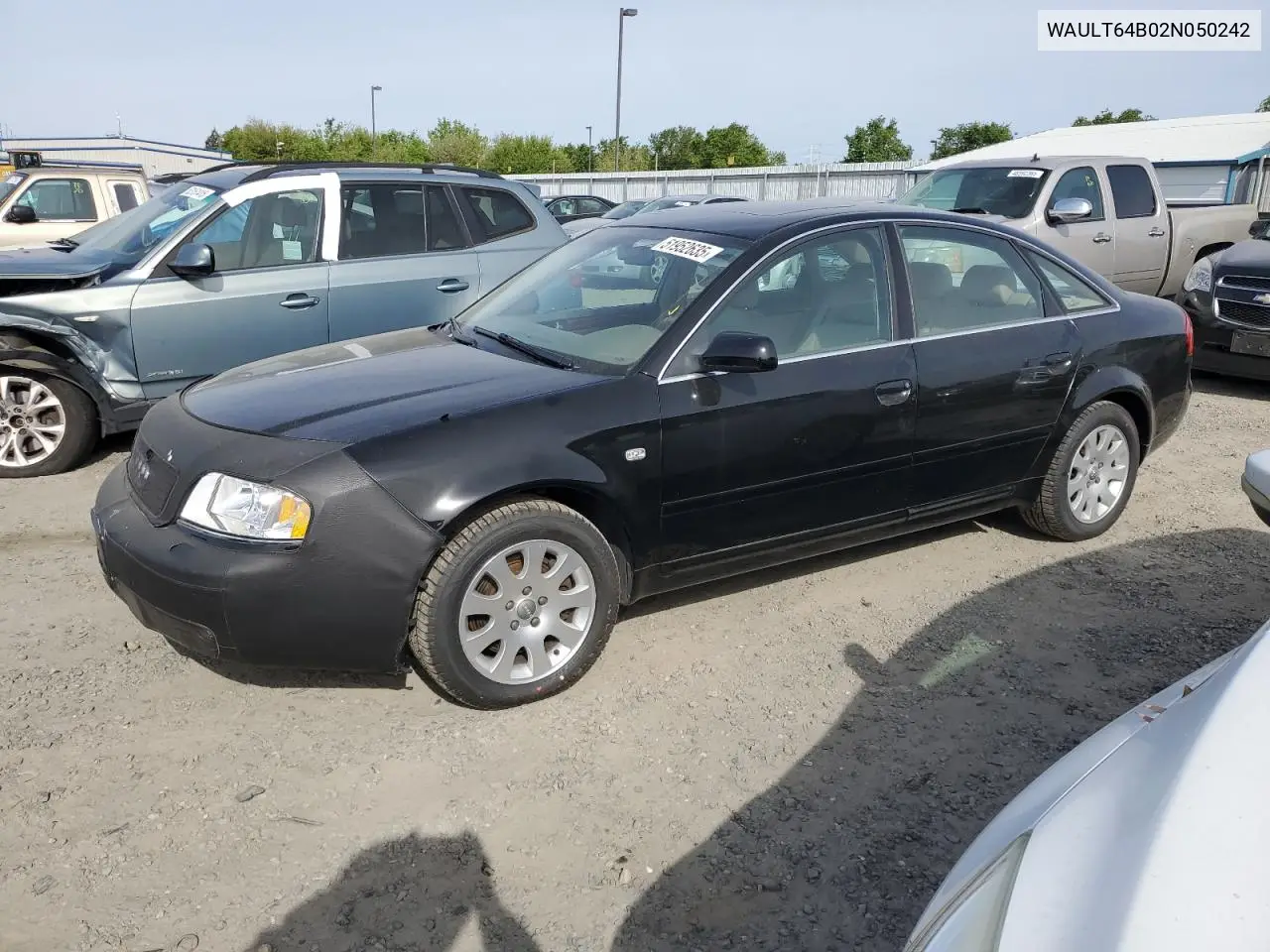 2002 Audi A6 3.0 Quattro VIN: WAULT64B02N050242 Lot: 51952635