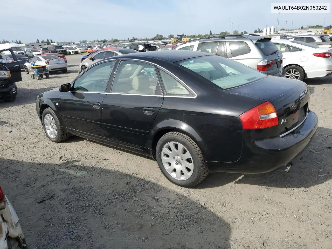2002 Audi A6 3.0 Quattro VIN: WAULT64B02N050242 Lot: 51952635