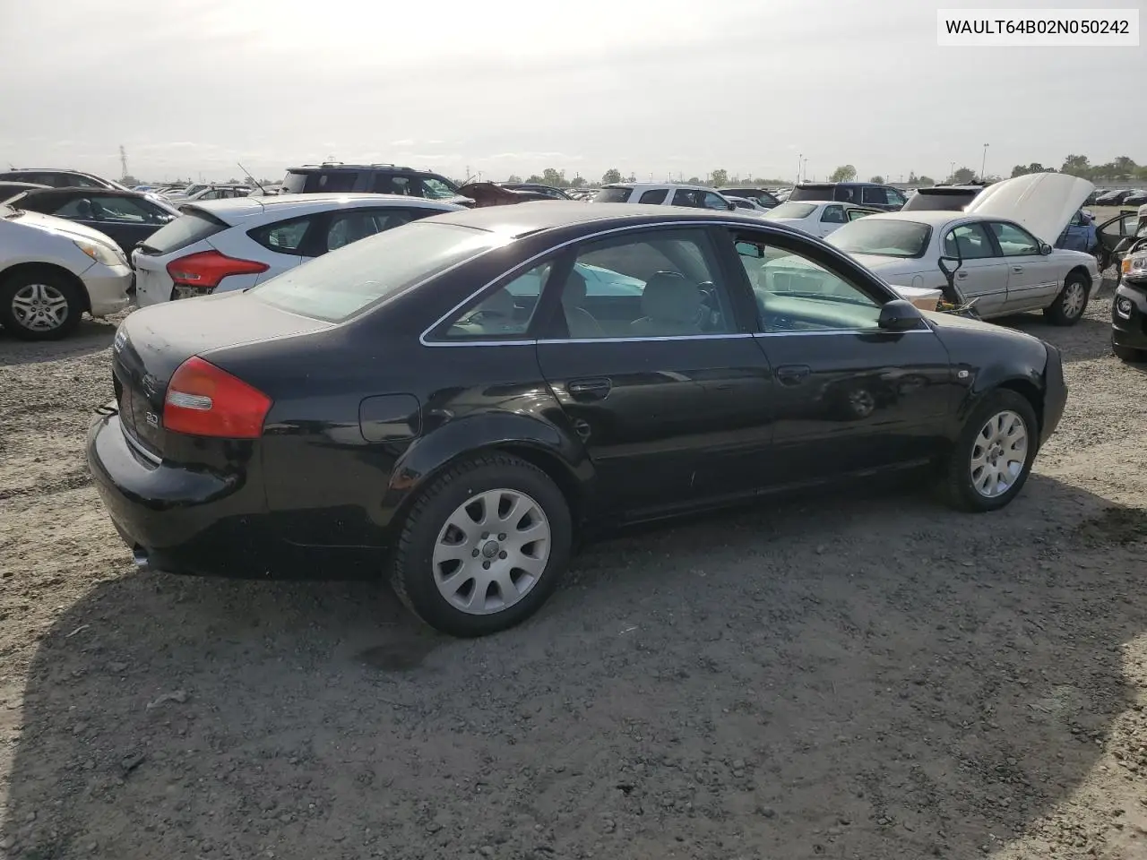 2002 Audi A6 3.0 Quattro VIN: WAULT64B02N050242 Lot: 51952635