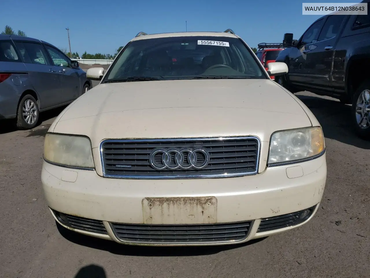 2002 Audi A6 3.0 Avant Quattro VIN: WAUVT64B12N038643 Lot: 55567155