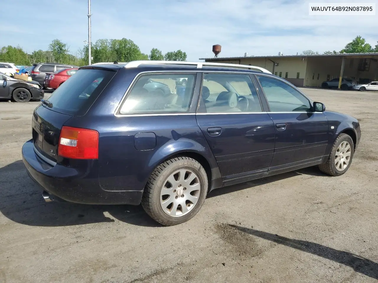 2002 Audi A6 3.0 Avant Quattro VIN: WAUVT64B92N087895 Lot: 56626965