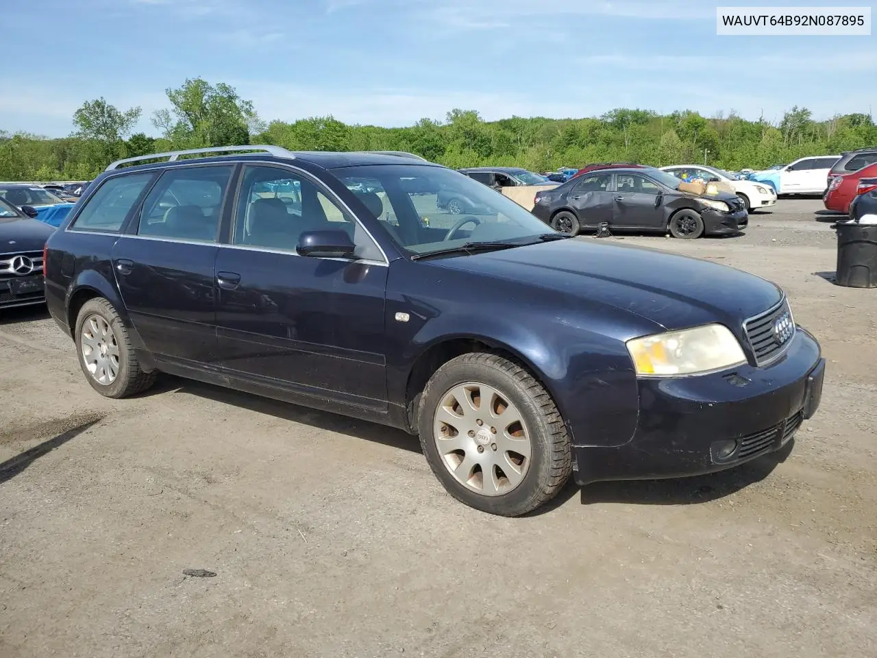 2002 Audi A6 3.0 Avant Quattro VIN: WAUVT64B92N087895 Lot: 56626965