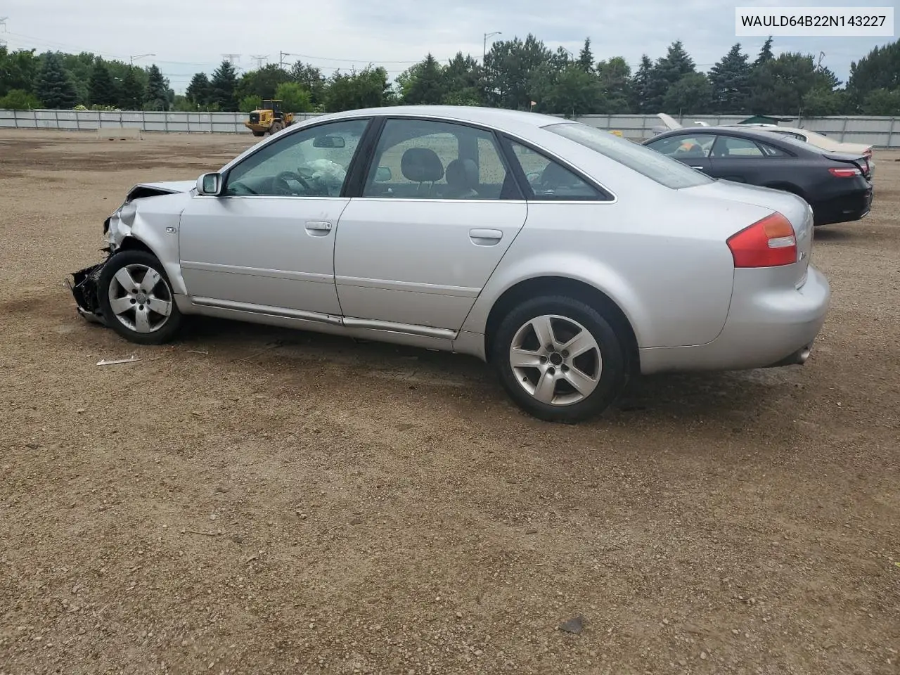 2002 Audi A6 2.7T Quattro VIN: WAULD64B22N143227 Lot: 61773835