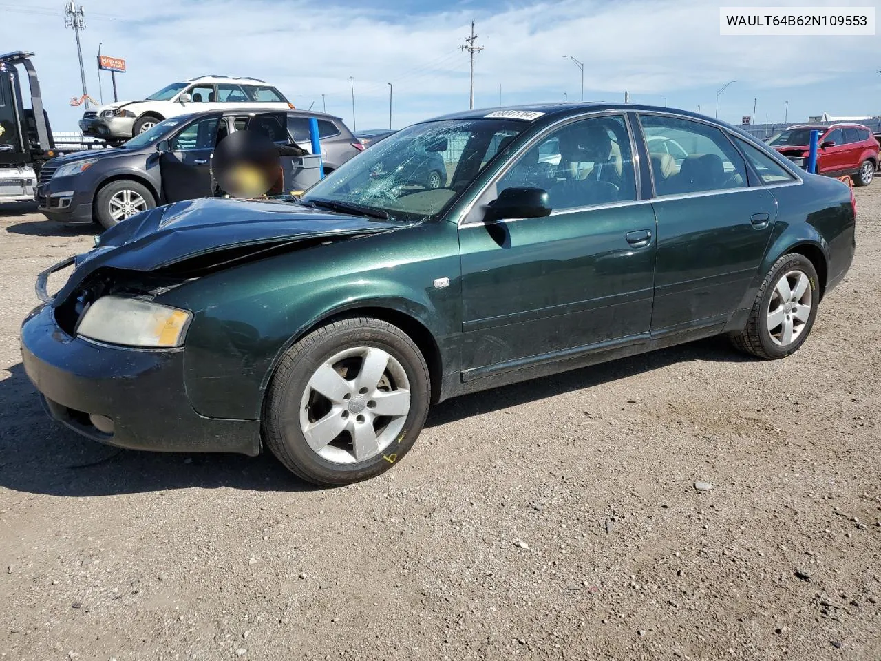 2002 Audi A6 3.0 Quattro VIN: WAULT64B62N109553 Lot: 69041764