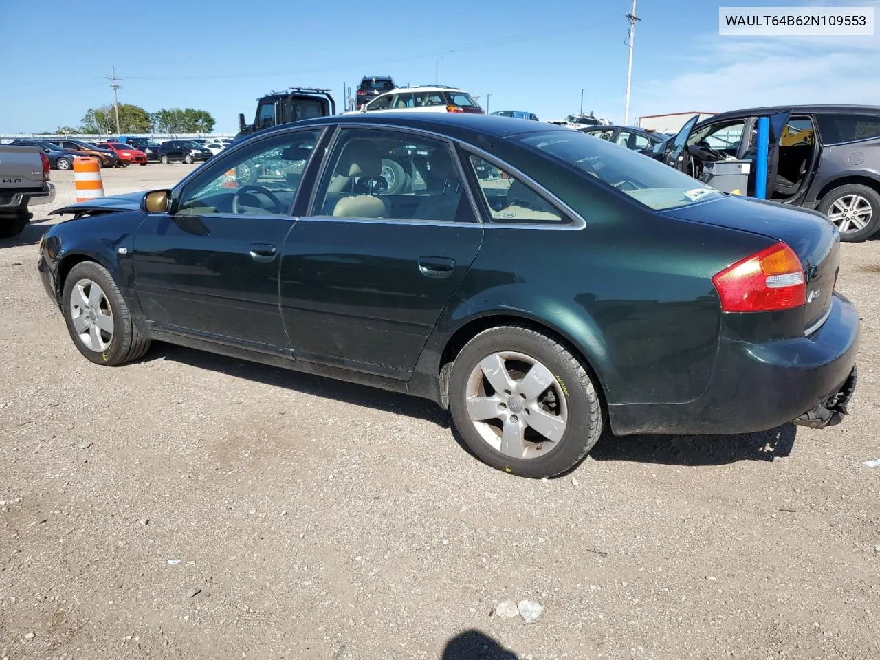 2002 Audi A6 3.0 Quattro VIN: WAULT64B62N109553 Lot: 69041764