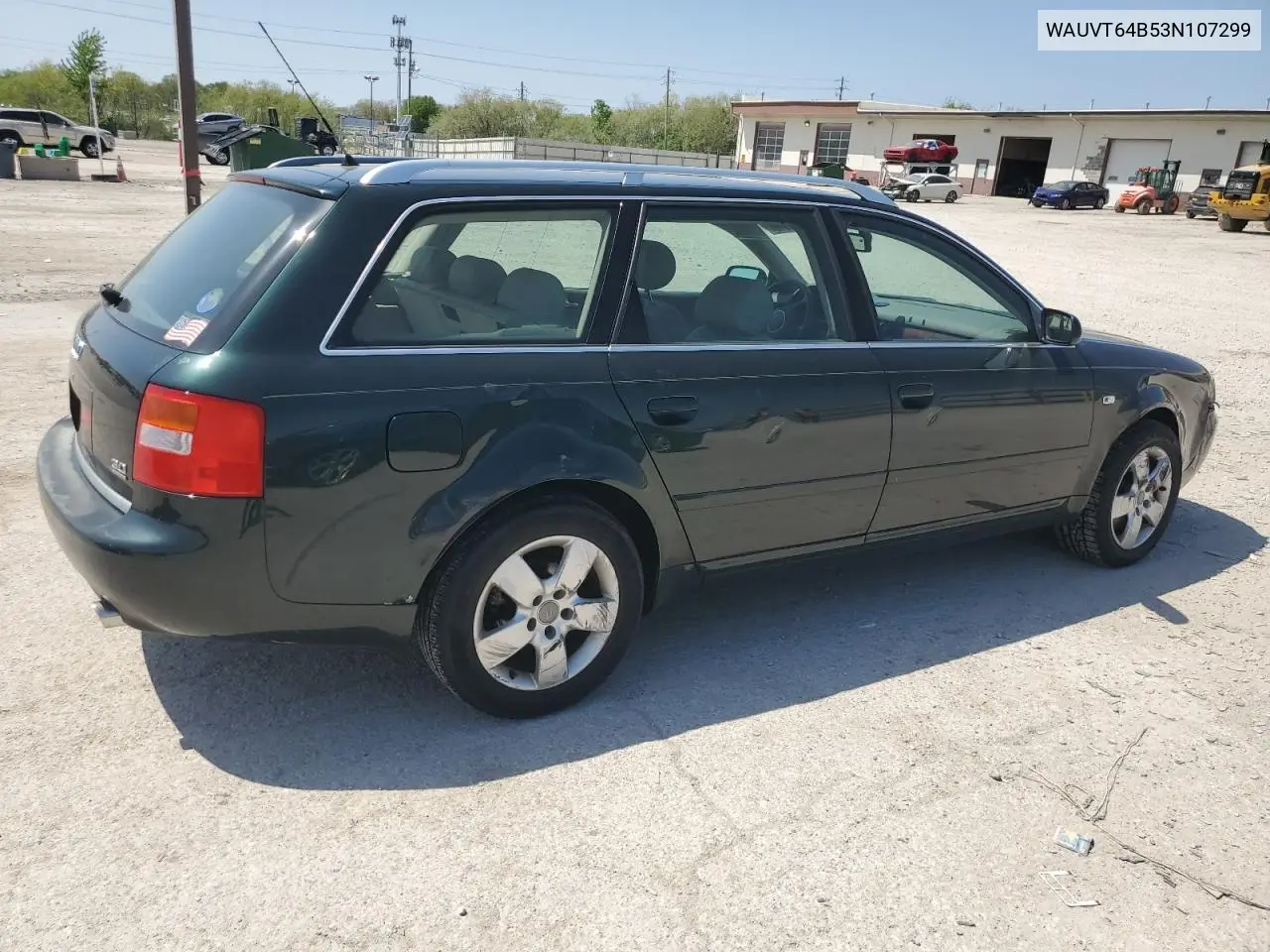 2003 Audi A6 3.0 Avant Quattro VIN: WAUVT64B53N107299 Lot: 53068815