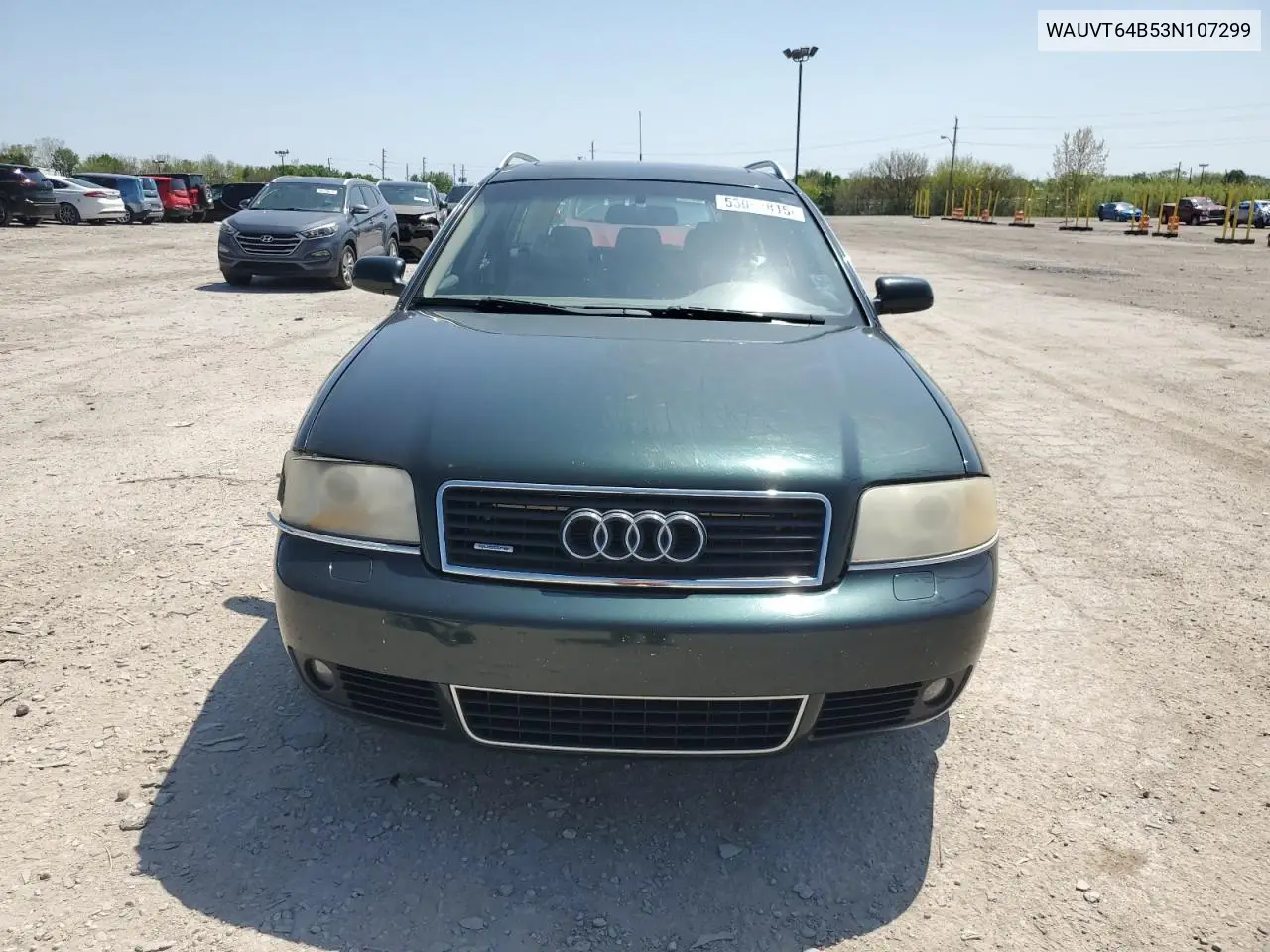 2003 Audi A6 3.0 Avant Quattro VIN: WAUVT64B53N107299 Lot: 53068815