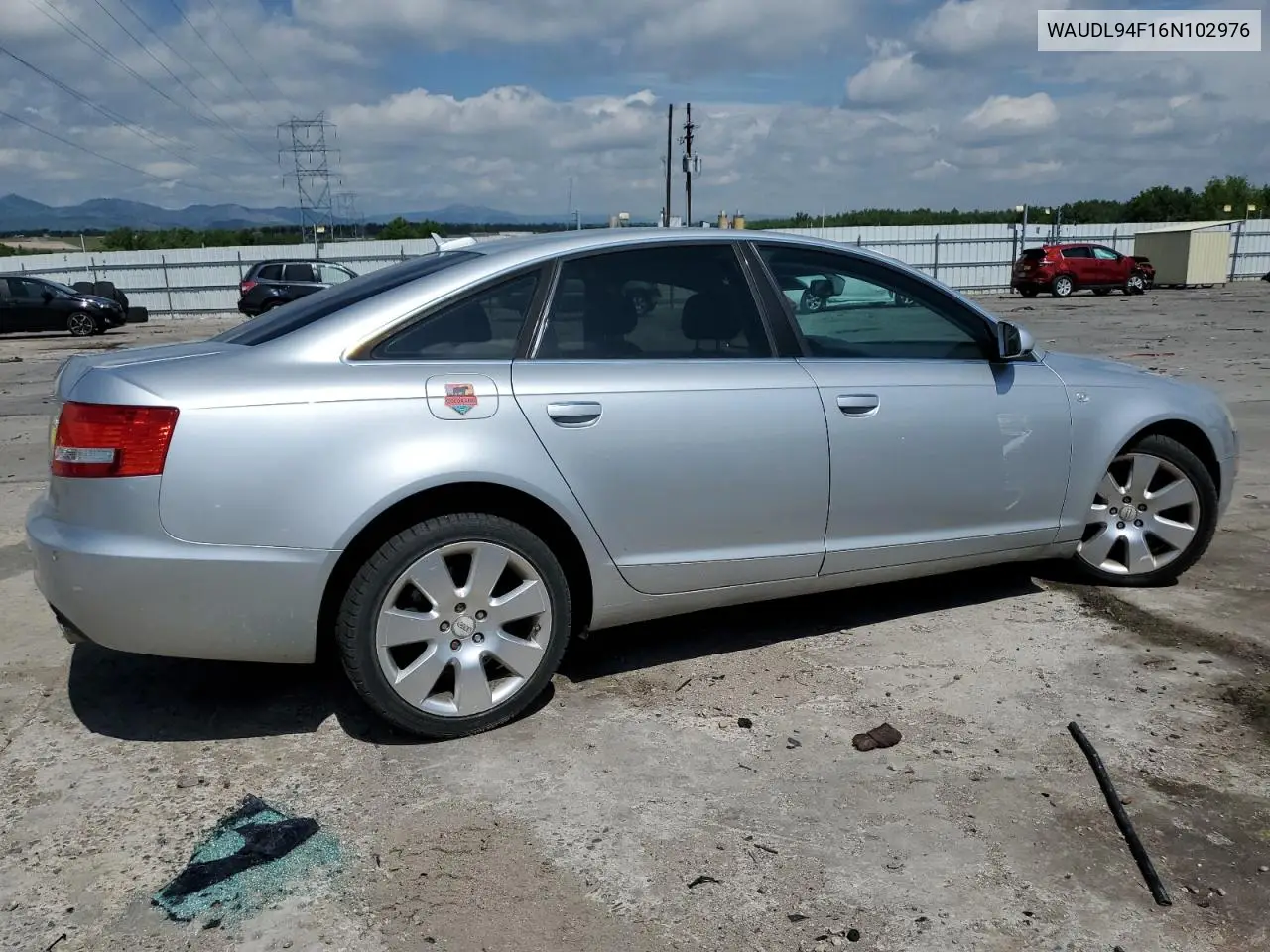 2006 Audi A6 4.2 Quattro VIN: WAUDL94F16N102976 Lot: 59705175
