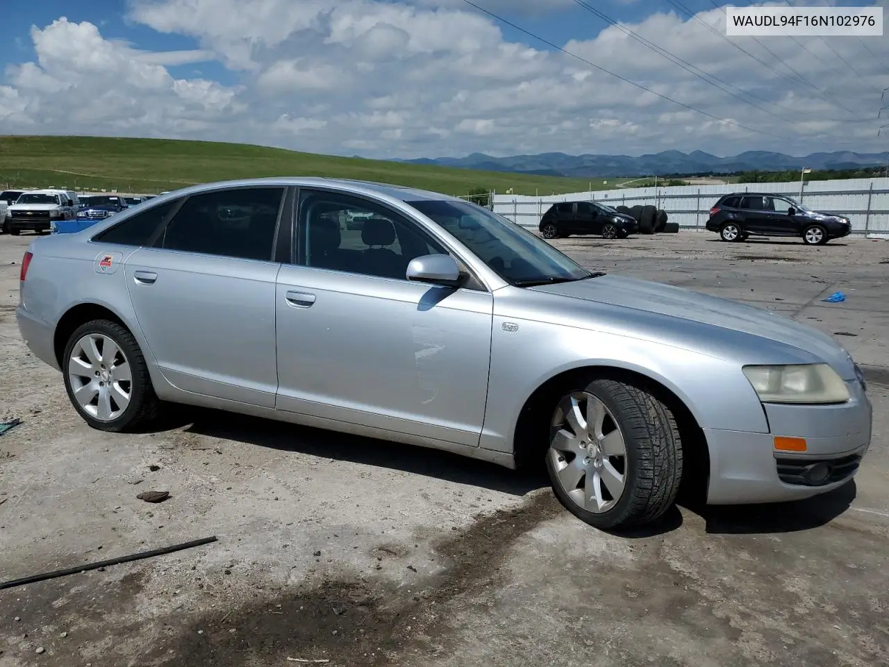 2006 Audi A6 4.2 Quattro VIN: WAUDL94F16N102976 Lot: 59705175