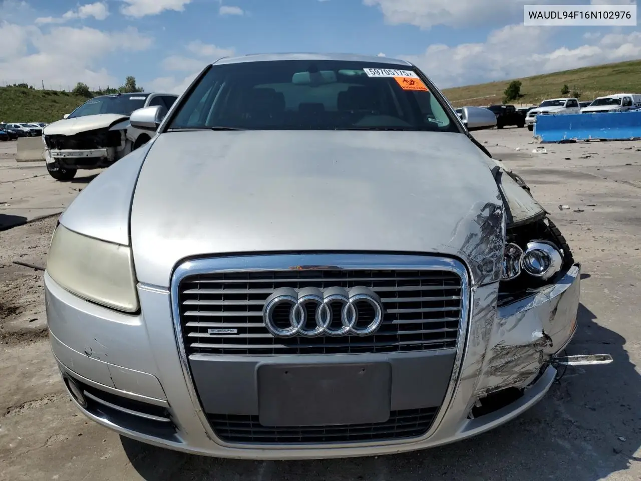 2006 Audi A6 4.2 Quattro VIN: WAUDL94F16N102976 Lot: 59705175