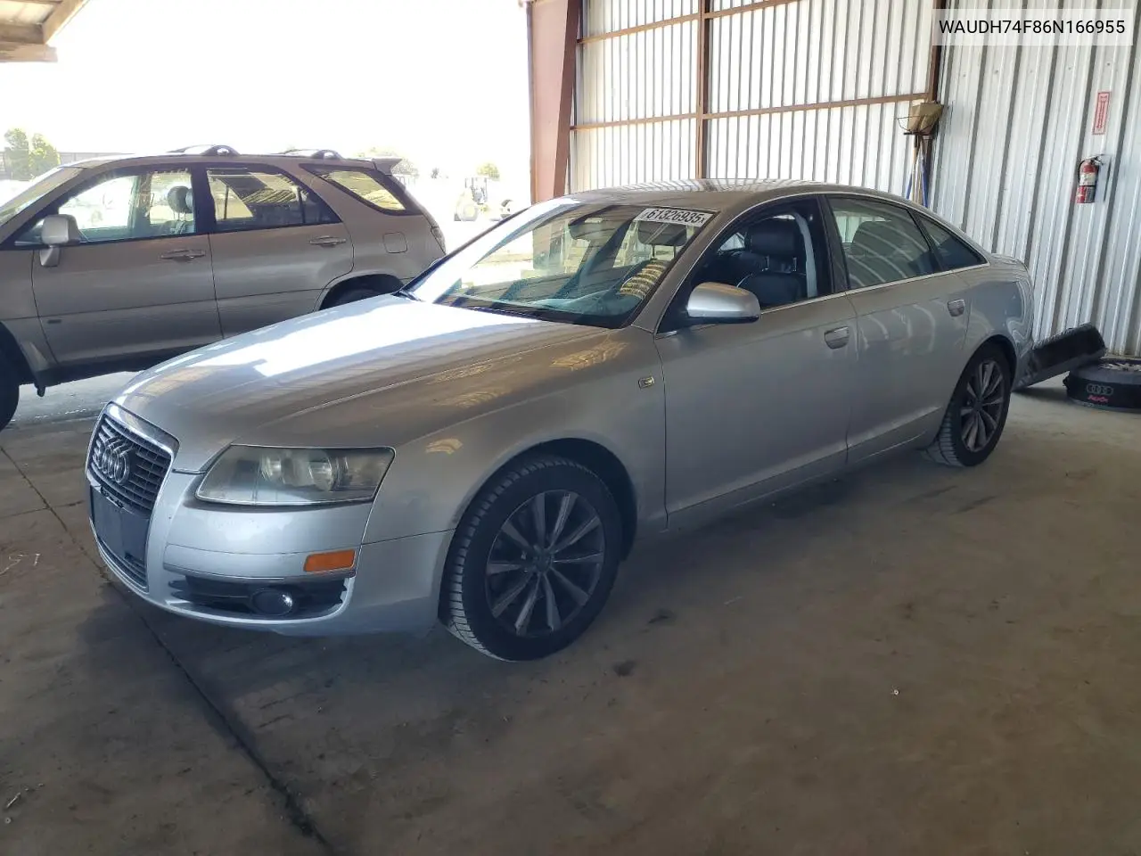 2006 Audi A6 3.2 Quattro VIN: WAUDH74F86N166955 Lot: 61326935