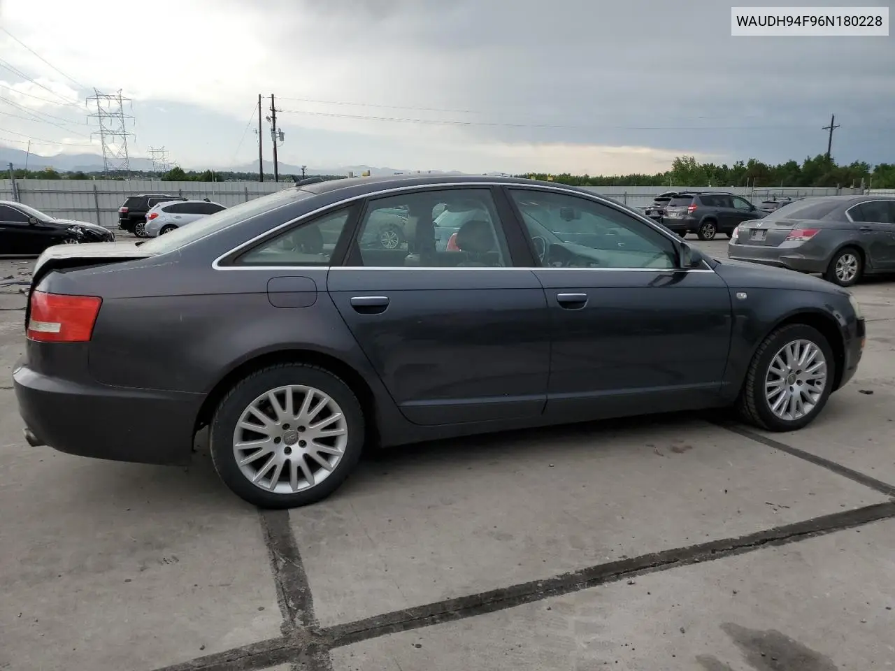 2006 Audi A6 3.2 Quattro VIN: WAUDH94F96N180228 Lot: 61457595