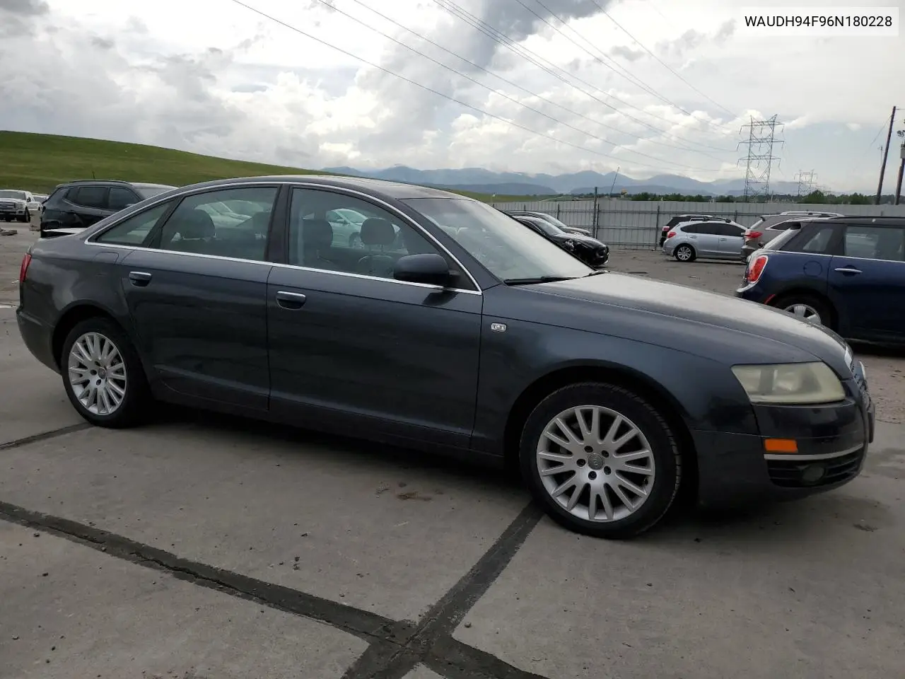 2006 Audi A6 3.2 Quattro VIN: WAUDH94F96N180228 Lot: 61457595