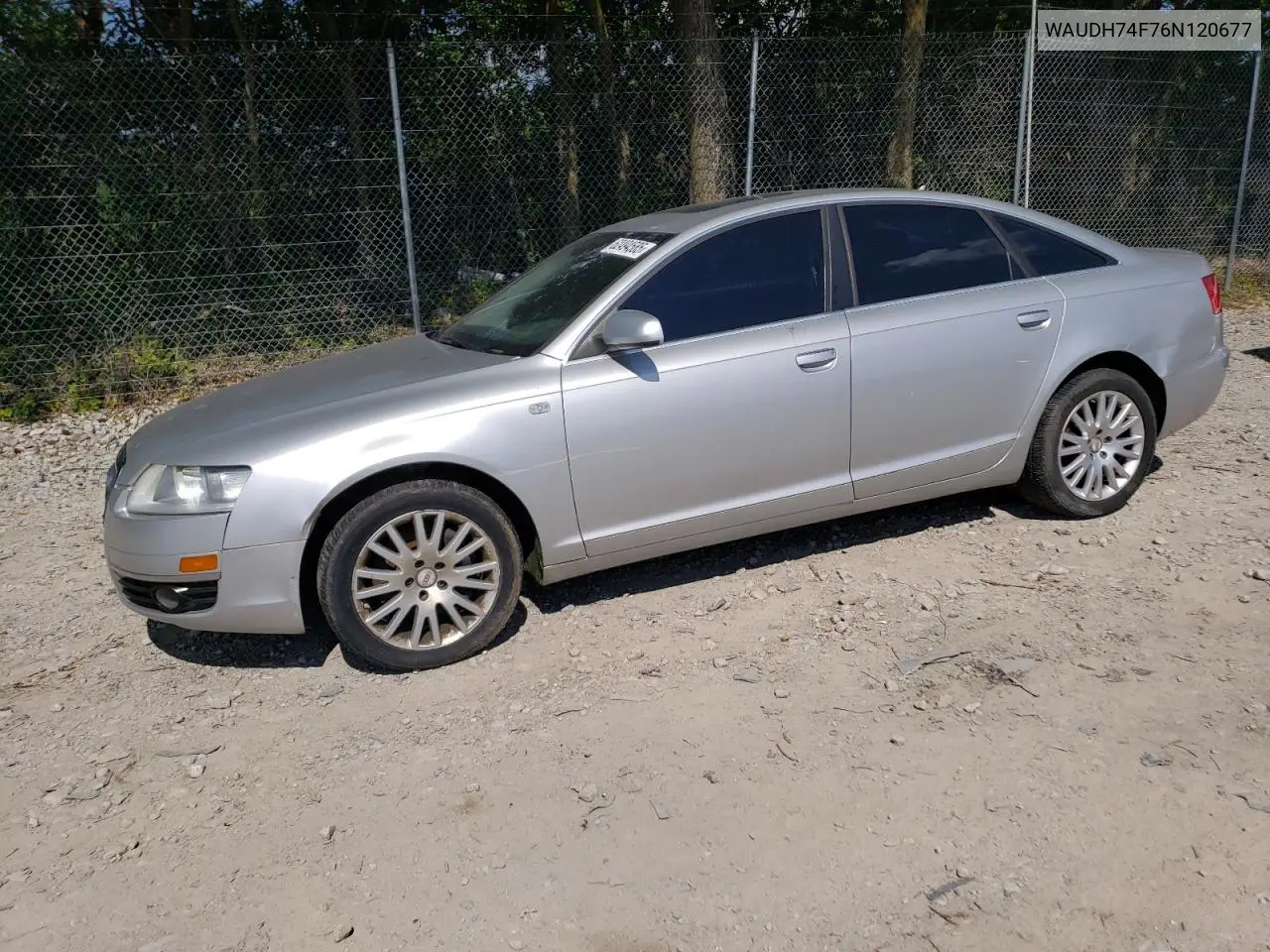 2006 Audi A6 3.2 Quattro VIN: WAUDH74F76N120677 Lot: 62494585