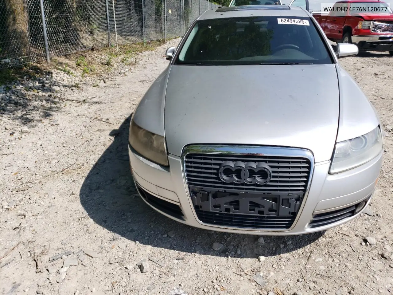 2006 Audi A6 3.2 Quattro VIN: WAUDH74F76N120677 Lot: 62494585