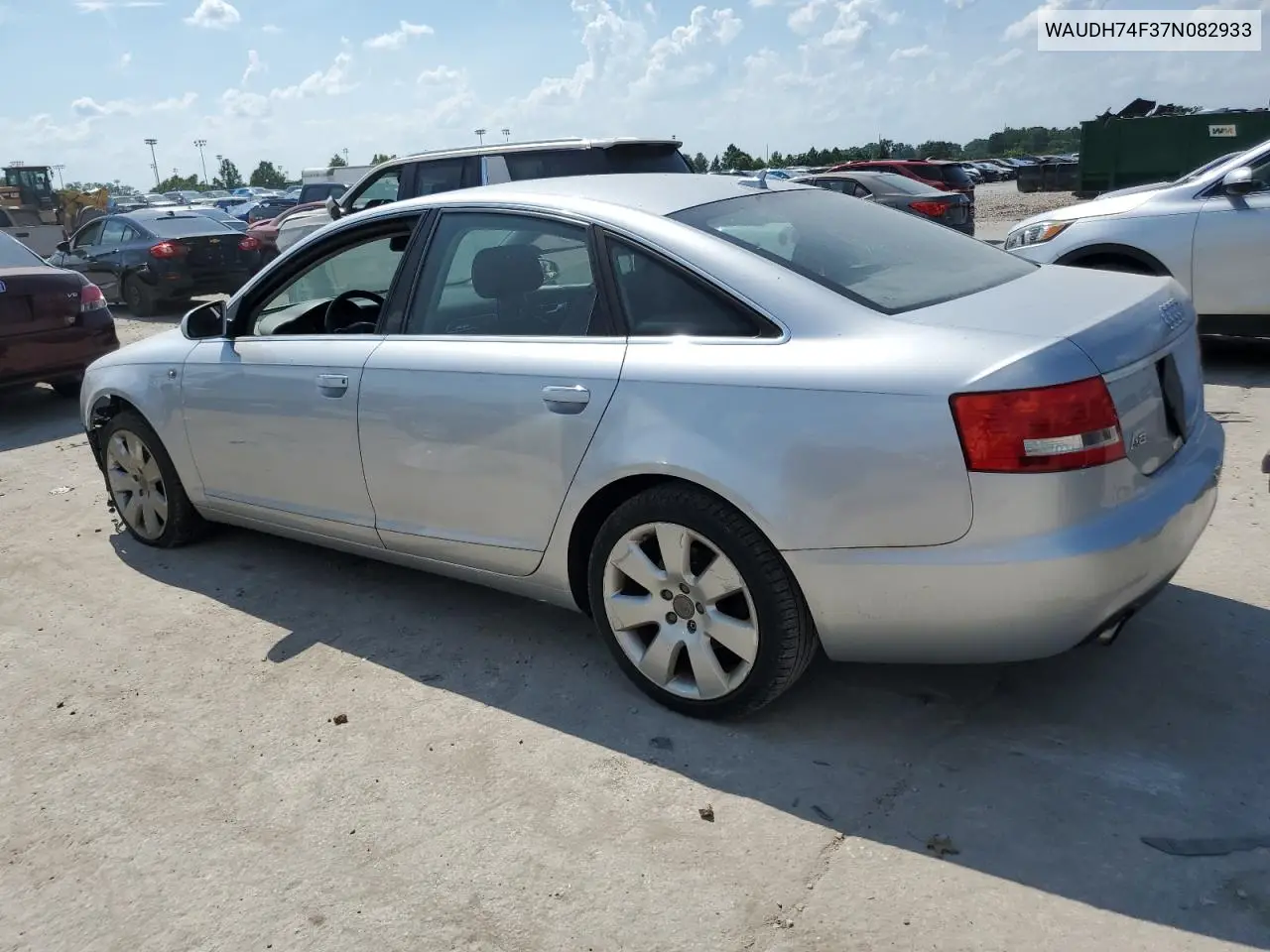2007 Audi A6 3.2 Quattro VIN: WAUDH74F37N082933 Lot: 54276715