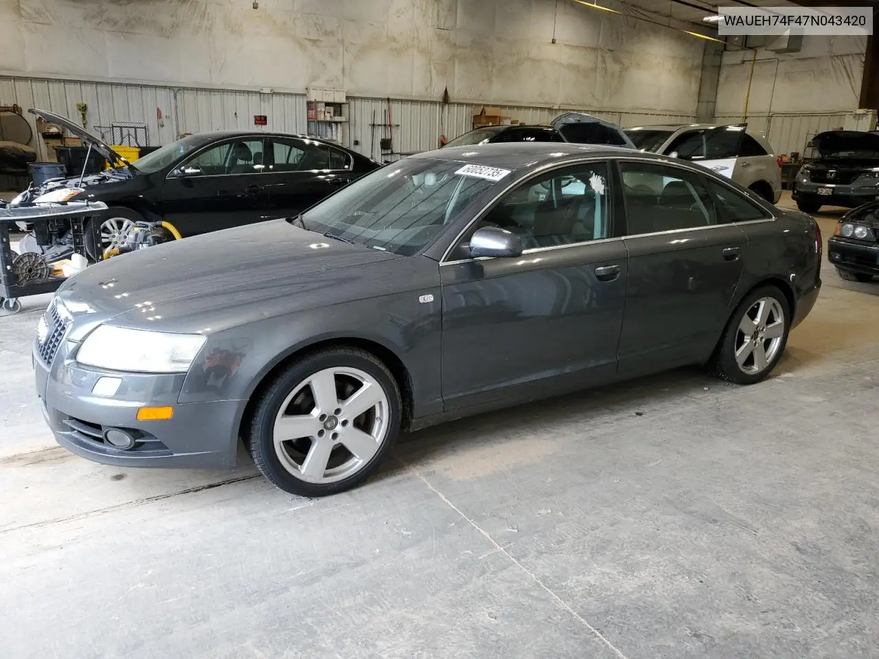 2007 Audi A6 S-Line Quattro VIN: WAUEH74F47N043420 Lot: 60052735