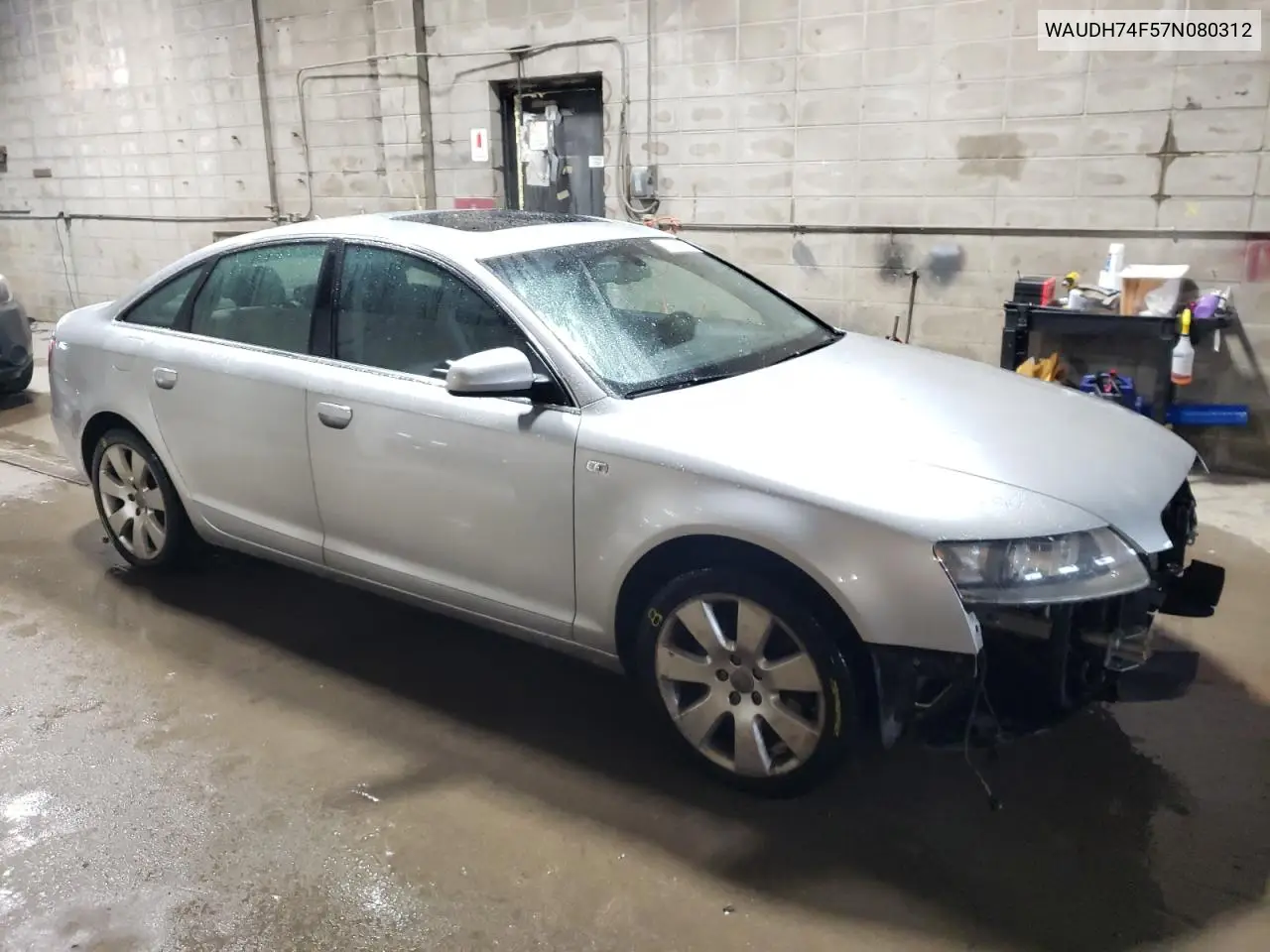 2007 Audi A6 3.2 Quattro VIN: WAUDH74F57N080312 Lot: 62150265