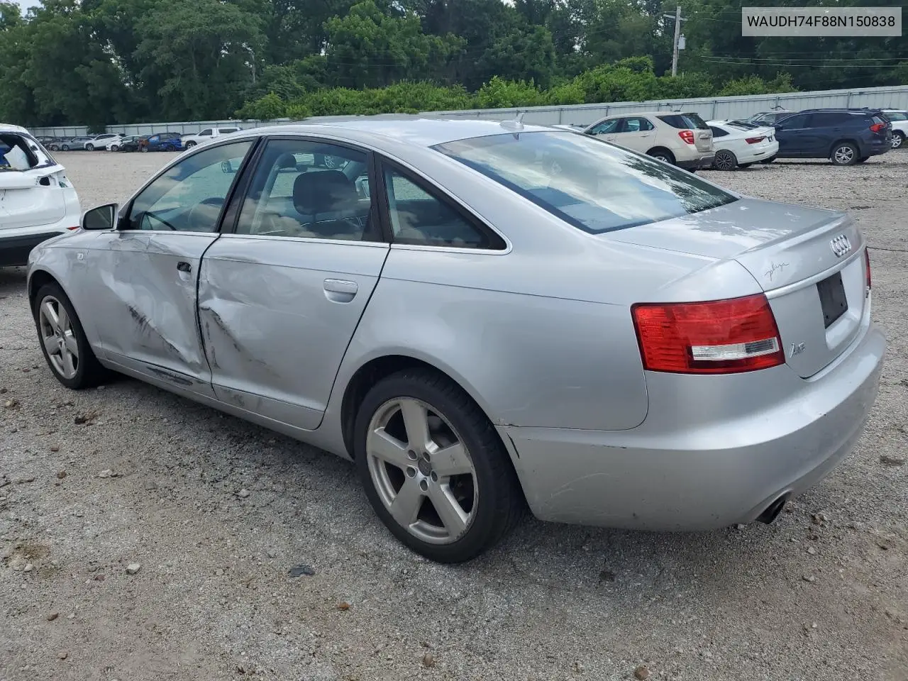 2008 Audi A6 3.2 Quattro VIN: WAUDH74F88N150838 Lot: 60650225