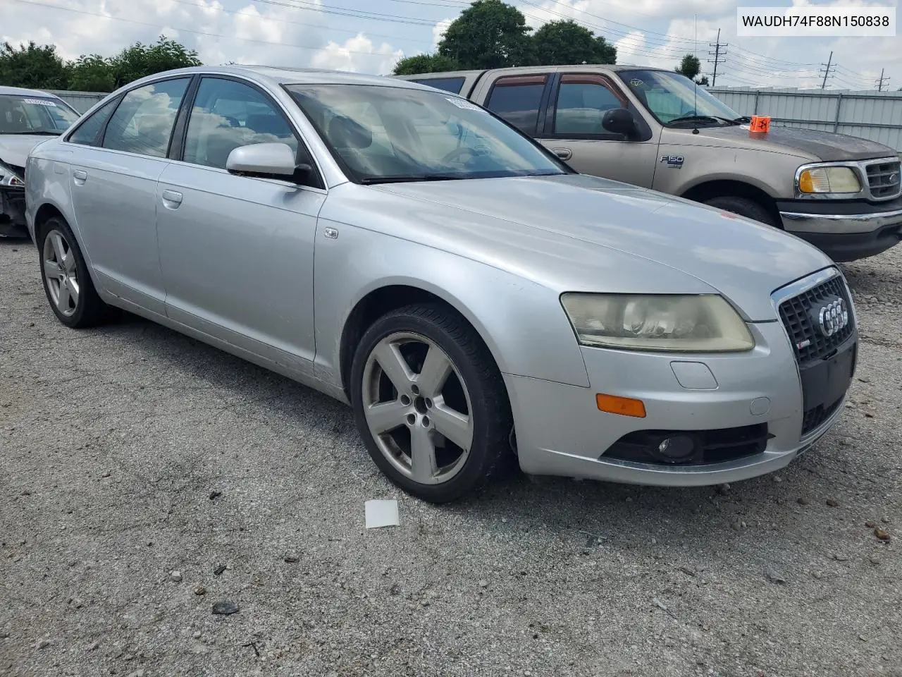 2008 Audi A6 3.2 Quattro VIN: WAUDH74F88N150838 Lot: 60650225