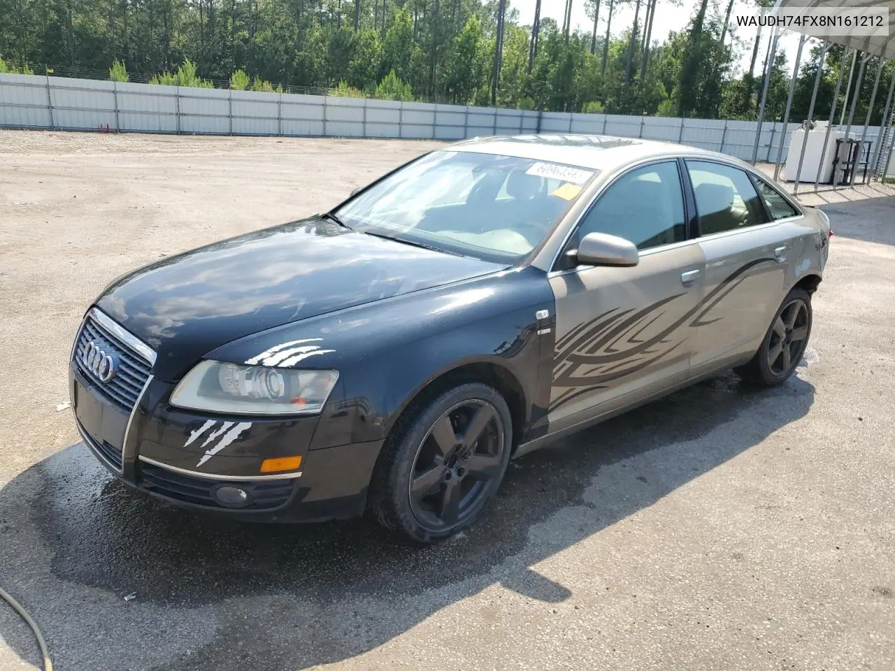 2008 Audi A6 3.2 Quattro VIN: WAUDH74FX8N161212 Lot: 60964345