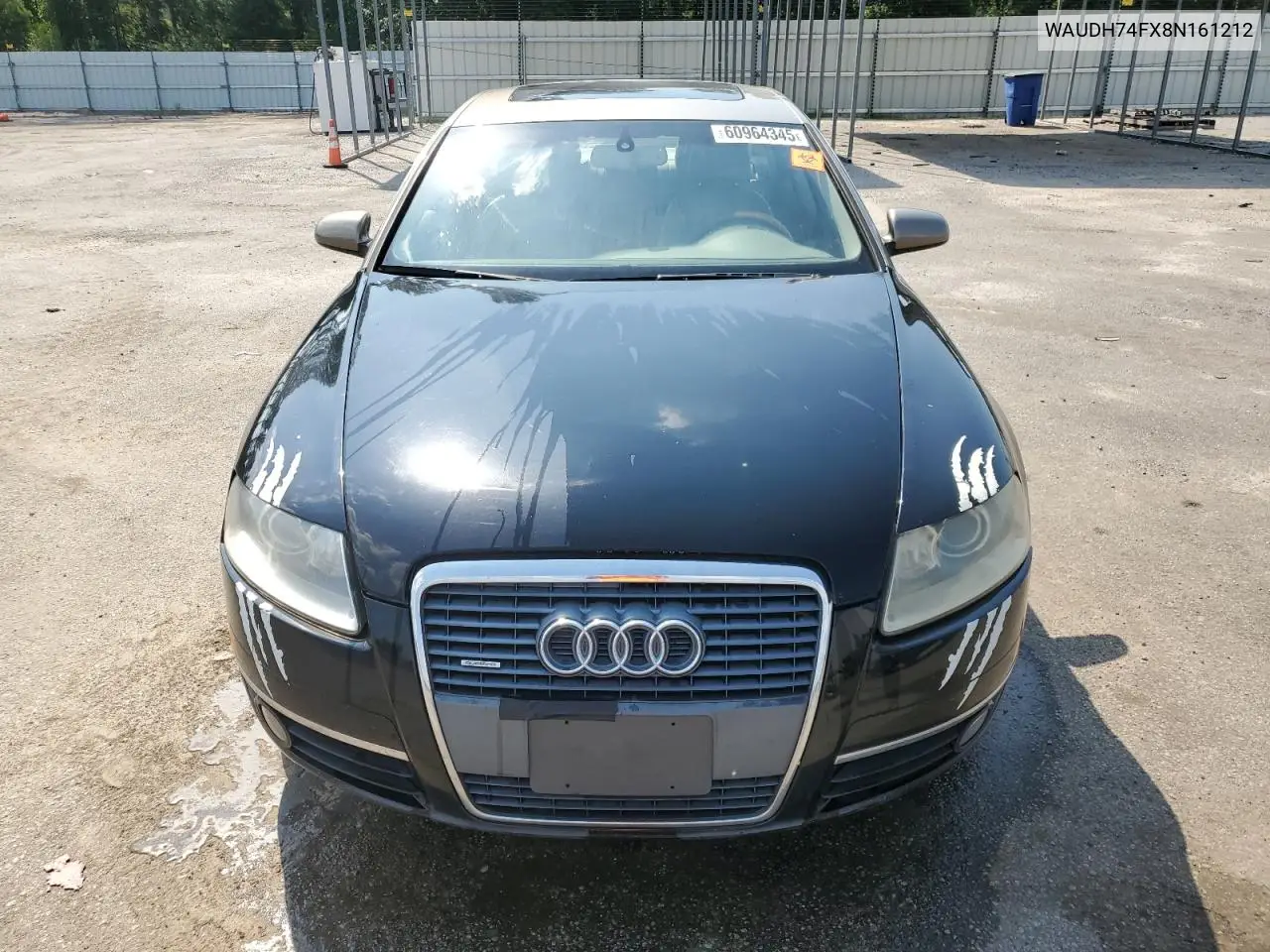 2008 Audi A6 3.2 Quattro VIN: WAUDH74FX8N161212 Lot: 60964345