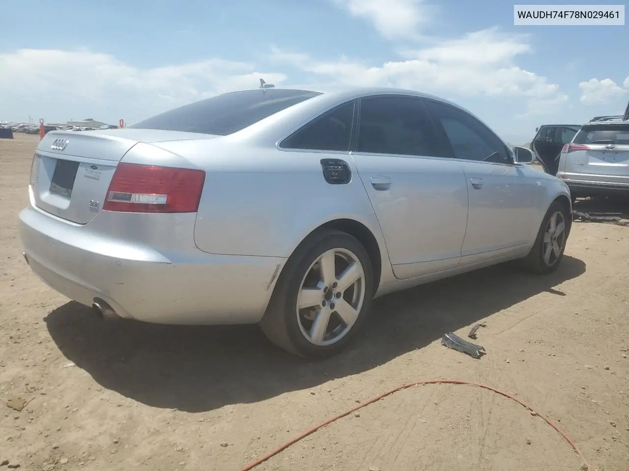 2008 Audi A6 3.2 Quattro VIN: WAUDH74F78N029461 Lot: 61171245