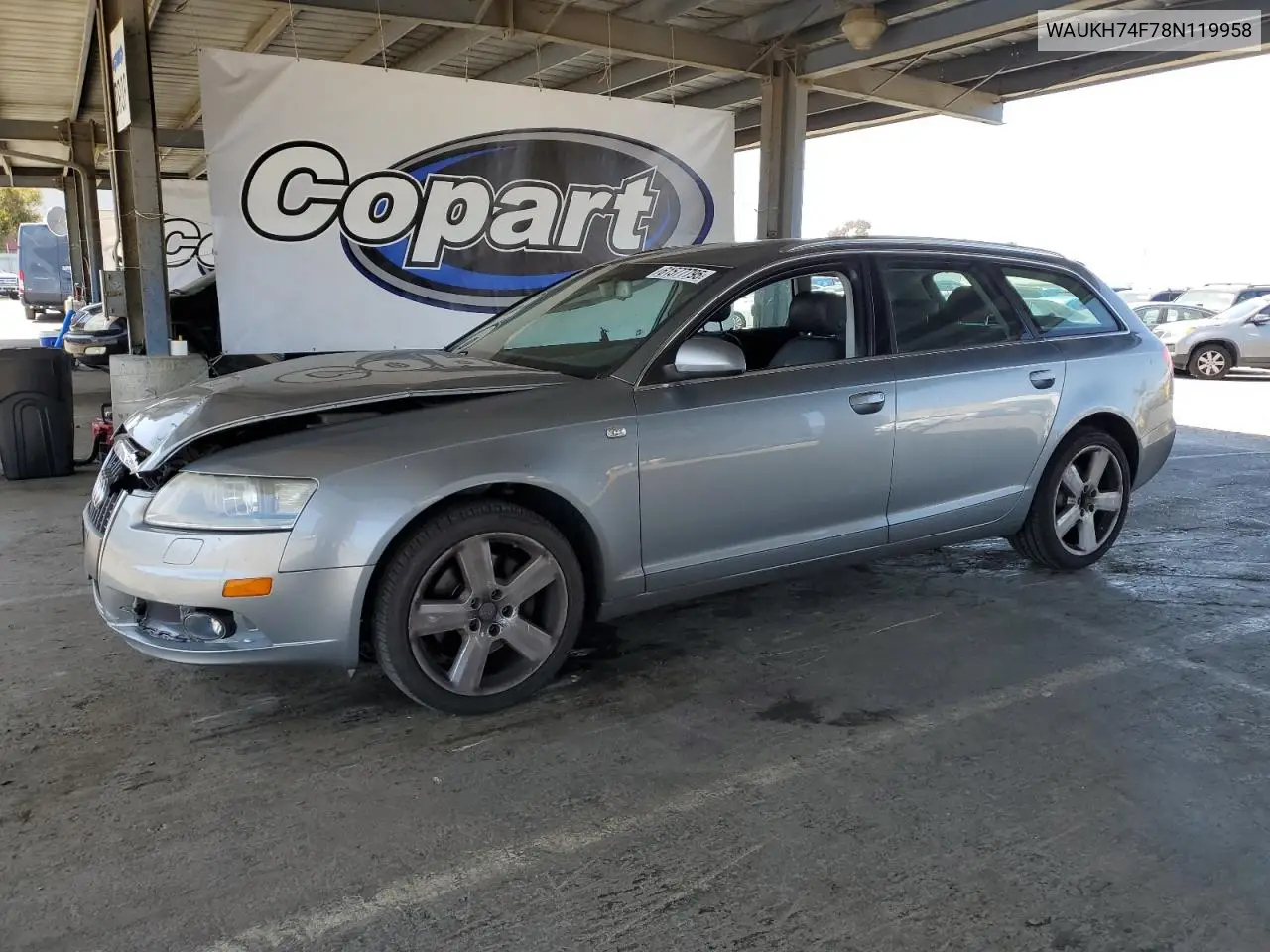 2008 Audi A6 Avant Quattro VIN: WAUKH74F78N119958 Lot: 61577795