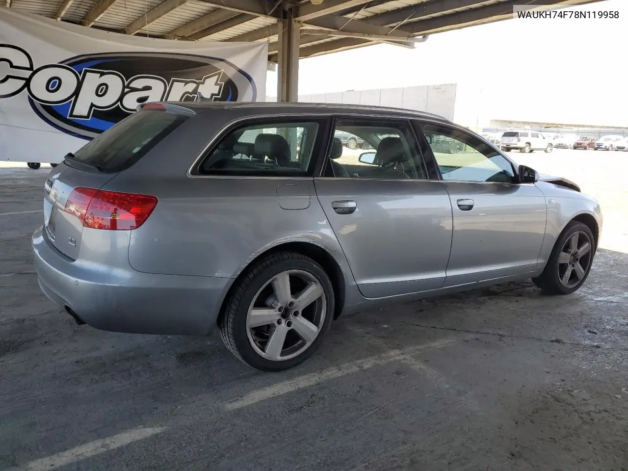 2008 Audi A6 Avant Quattro VIN: WAUKH74F78N119958 Lot: 61577795