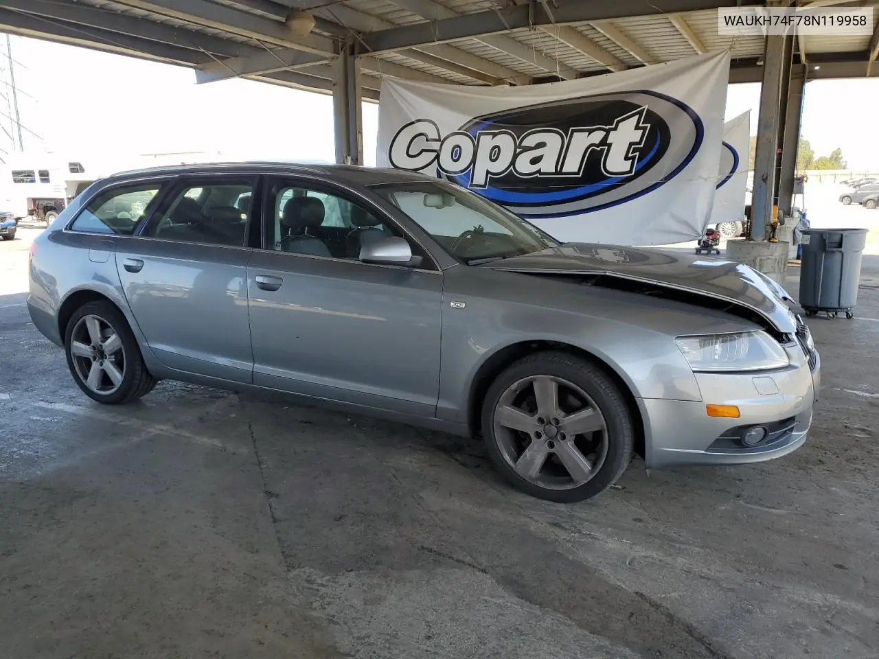 2008 Audi A6 Avant Quattro VIN: WAUKH74F78N119958 Lot: 61577795
