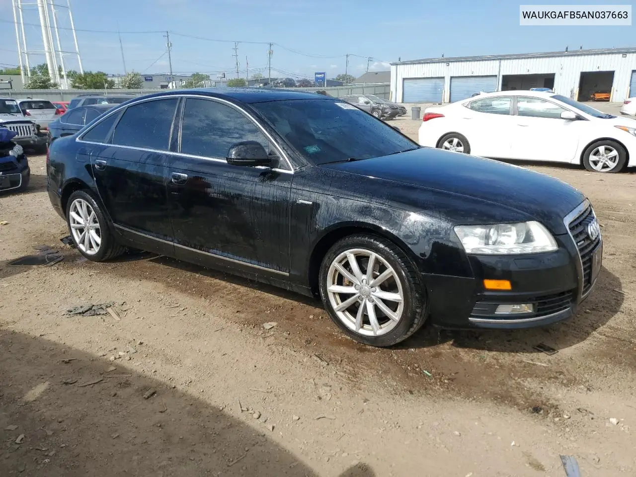 2010 Audi A6 Prestige VIN: WAUKGAFB5AN037663 Lot: 56989105