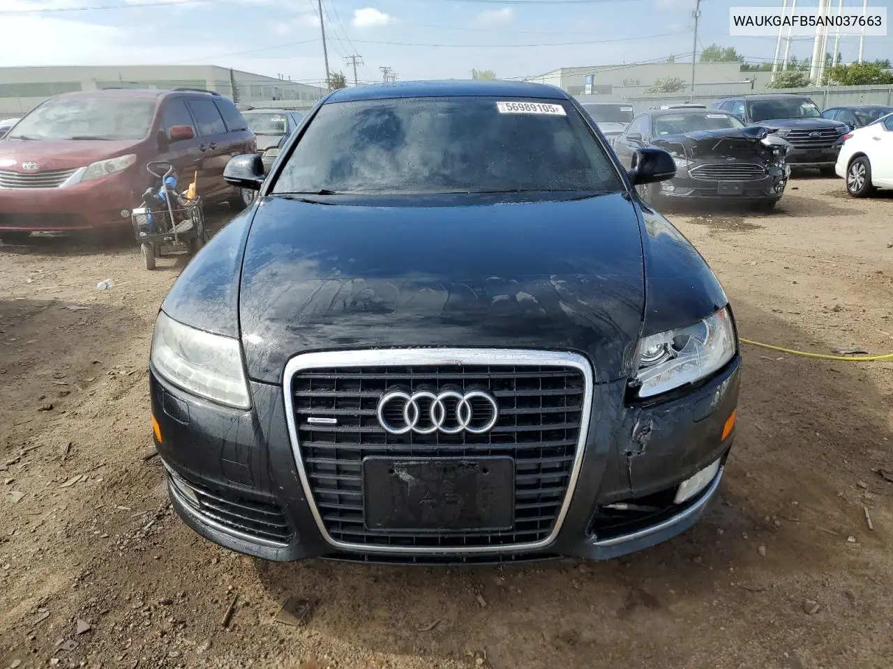 2010 Audi A6 Prestige VIN: WAUKGAFB5AN037663 Lot: 56989105