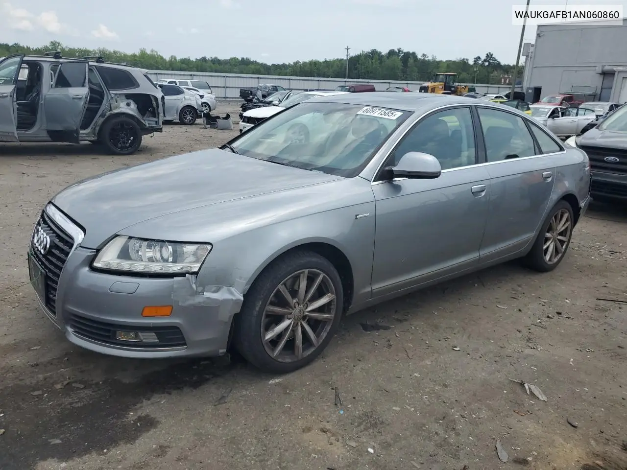 2010 Audi A6 Prestige VIN: WAUKGAFB1AN060860 Lot: 60971585