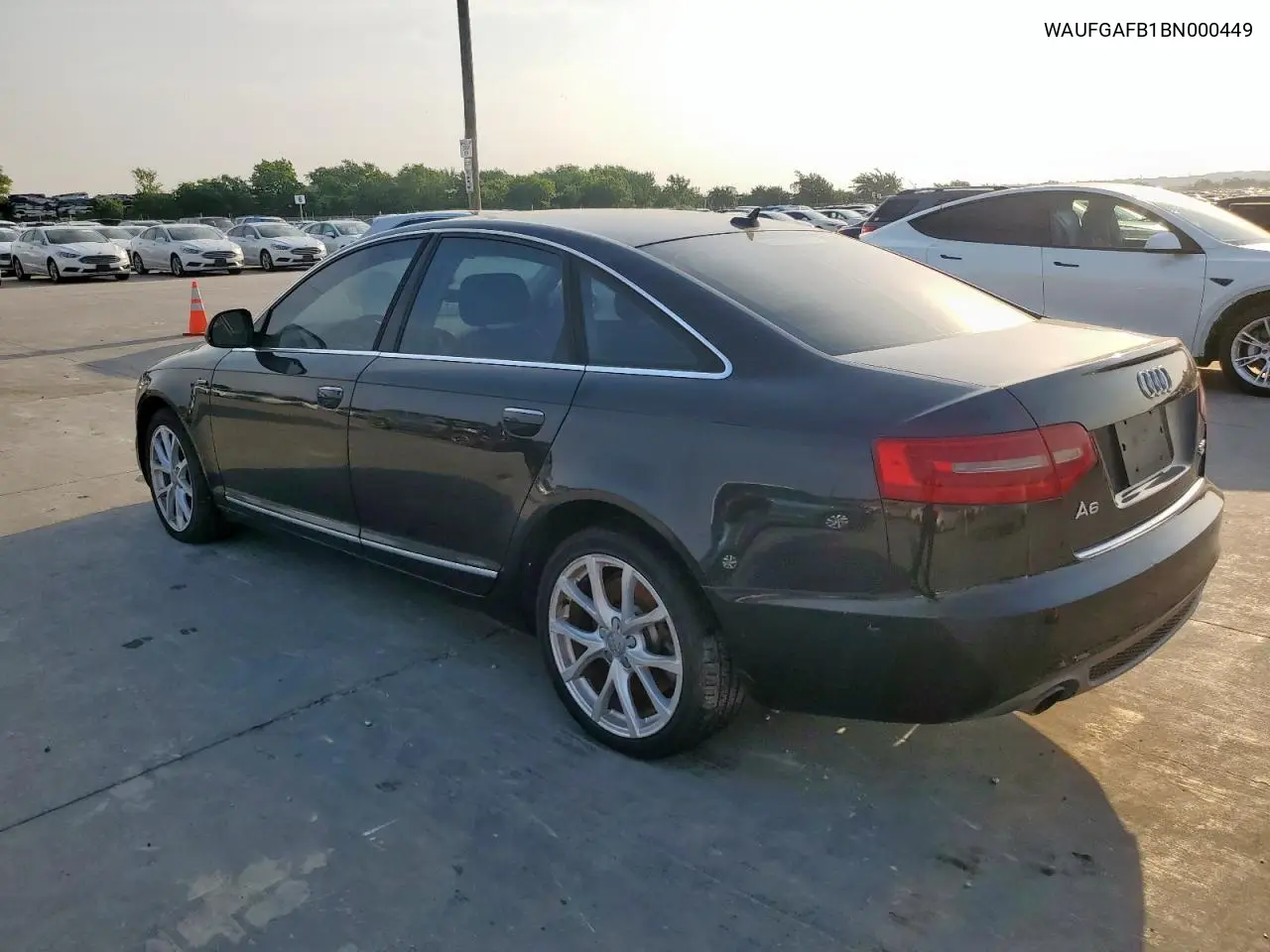 2011 Audi A6 Premium Plus VIN: WAUFGAFB1BN000449 Lot: 57155995