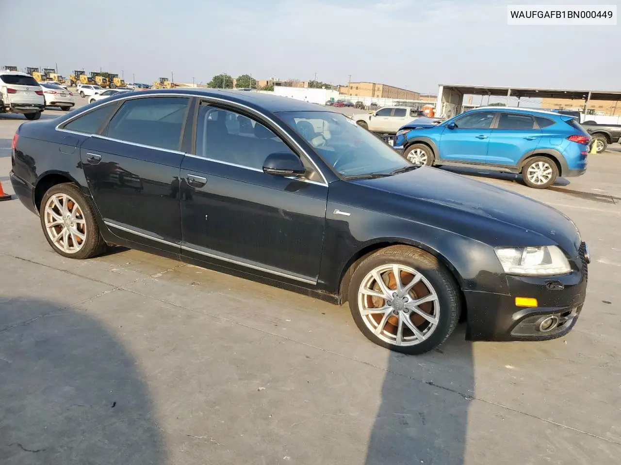 2011 Audi A6 Premium Plus VIN: WAUFGAFB1BN000449 Lot: 57155995