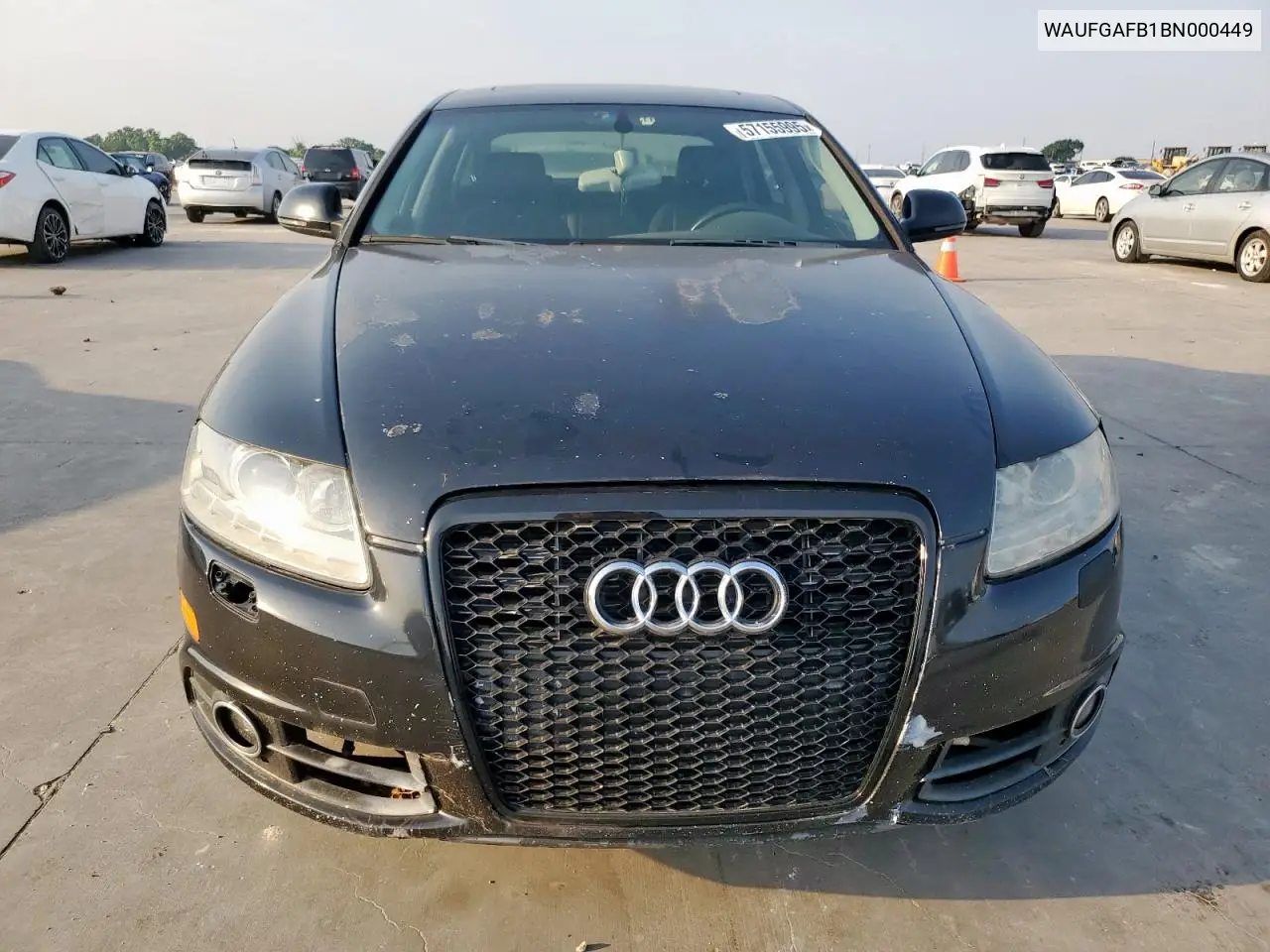 2011 Audi A6 Premium Plus VIN: WAUFGAFB1BN000449 Lot: 57155995