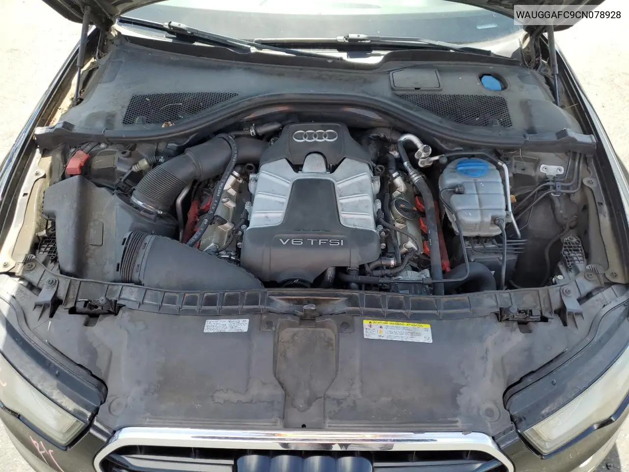 2012 Audi A6 Premium Plus VIN: WAUGGAFC9CN078928 Lot: 56406115