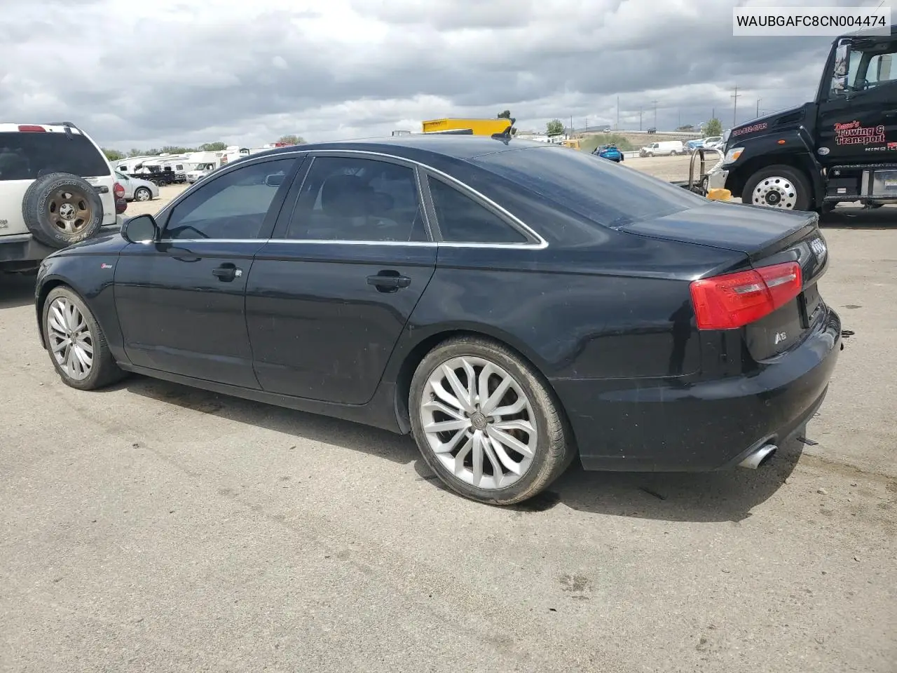 2012 Audi A6 VIN: WAUBGAFC8CN004474 Lot: 56991235