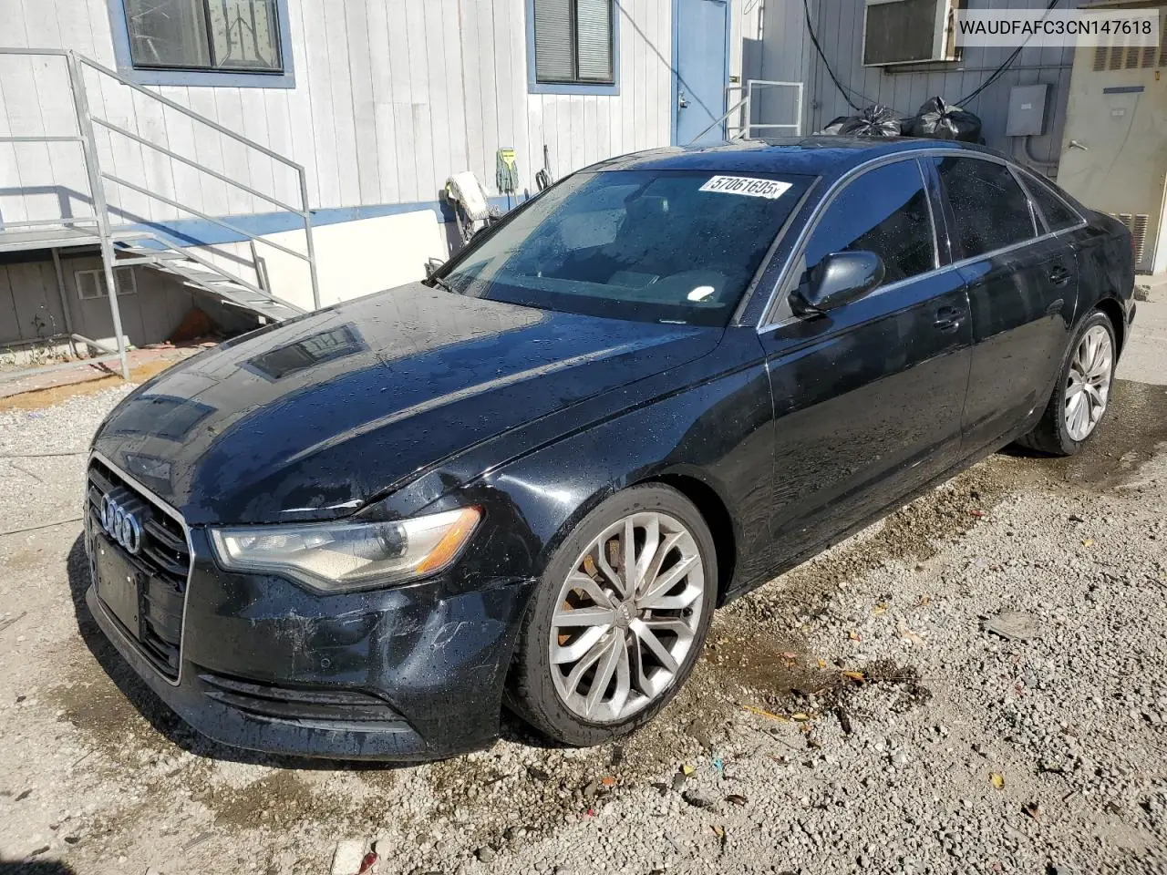 2012 Audi A6 Premium Plus VIN: WAUDFAFC3CN147618 Lot: 57061605