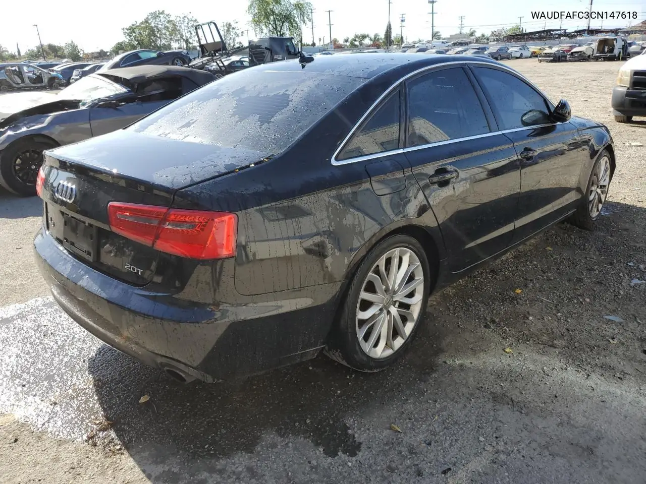 2012 Audi A6 Premium Plus VIN: WAUDFAFC3CN147618 Lot: 57061605