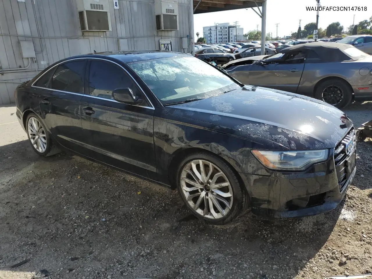 2012 Audi A6 Premium Plus VIN: WAUDFAFC3CN147618 Lot: 57061605