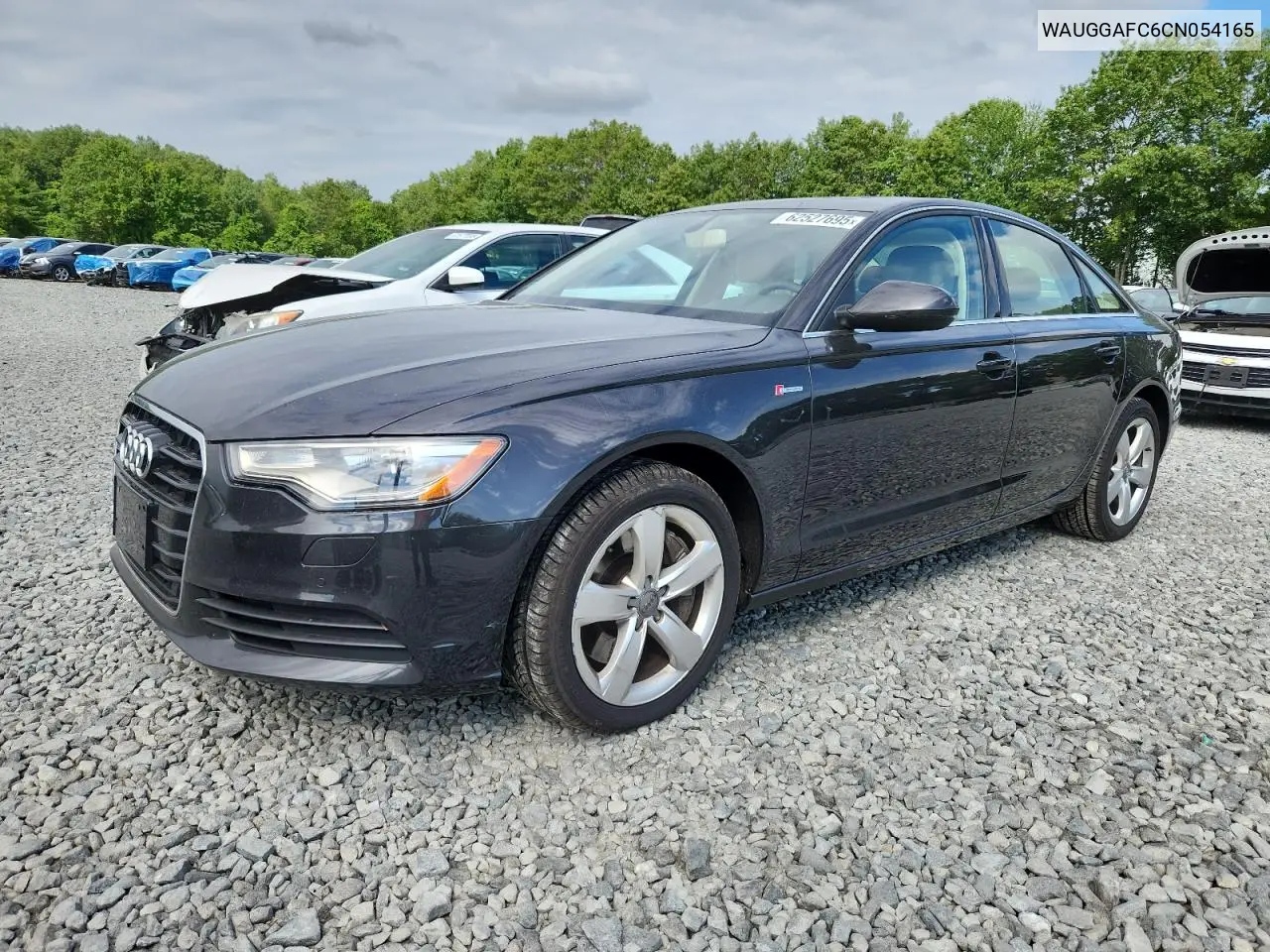 2012 Audi A6 Premium Plus VIN: WAUGGAFC6CN054165 Lot: 62527695