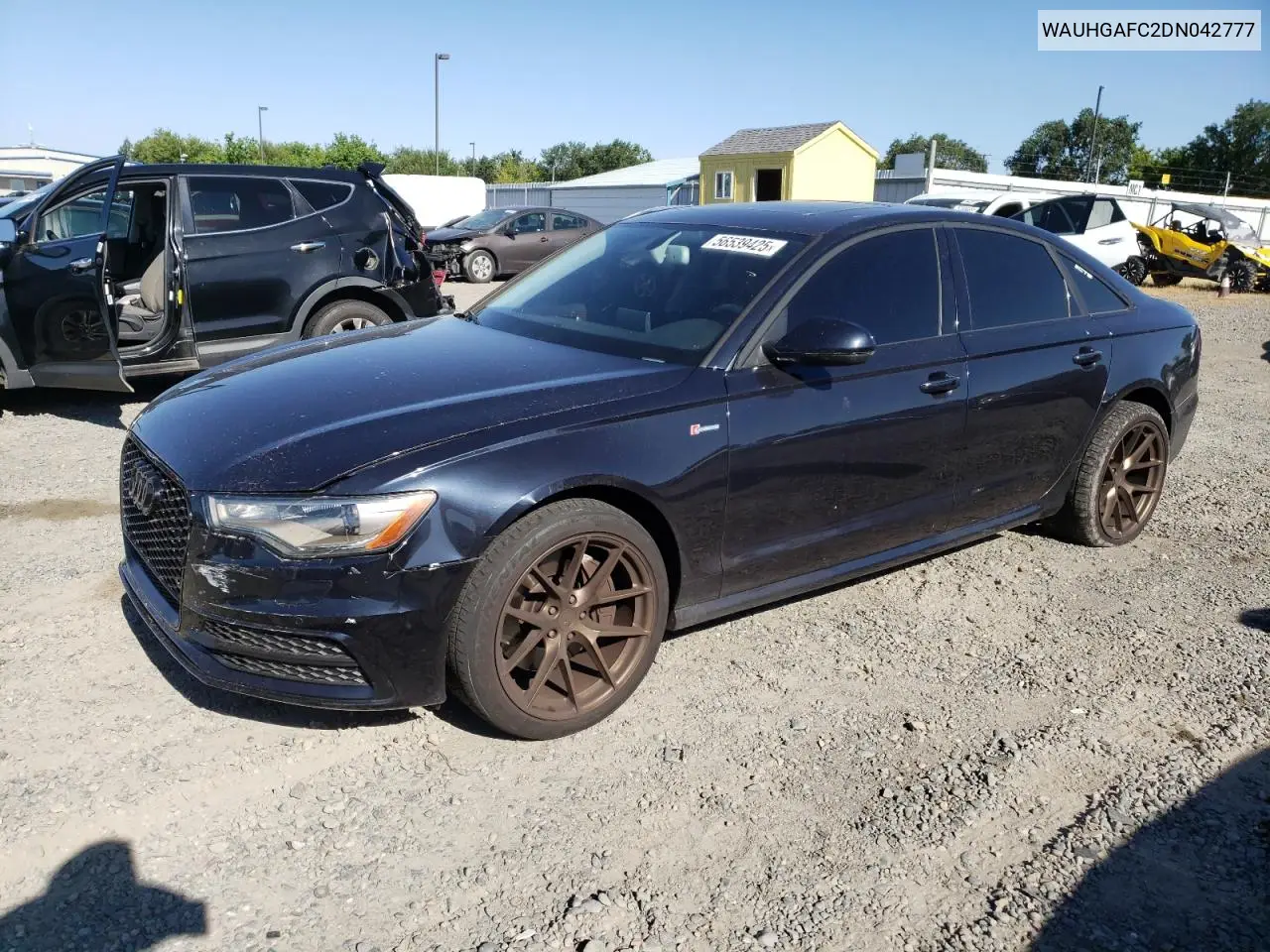 2013 Audi A6 Prestige VIN: WAUHGAFC2DN042777 Lot: 56539425