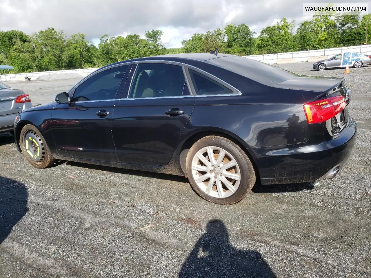 2013 Audi A6 Premium Plus VIN: WAUGFAFC0DN079194 Lot: 56824095