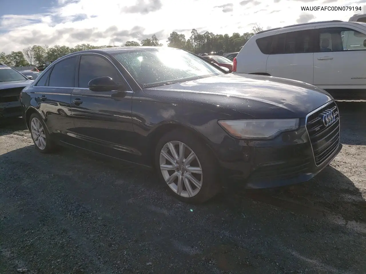 2013 Audi A6 Premium Plus VIN: WAUGFAFC0DN079194 Lot: 56824095
