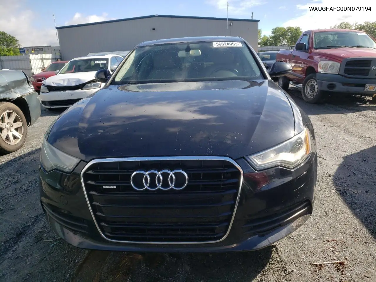 2013 Audi A6 Premium Plus VIN: WAUGFAFC0DN079194 Lot: 56824095